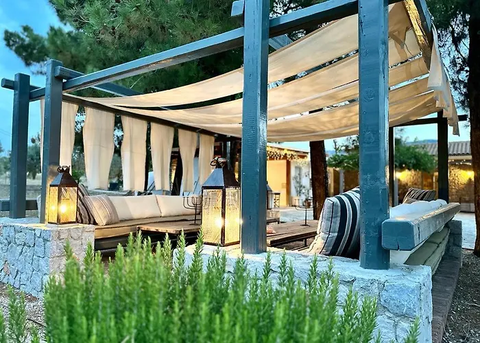 펜션 Hermione Hills Luxury By Goutos Luxury Living Agia Anna (Argolis)